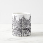 スイス北西部のバーゼル市 コーヒーマグカップ (中央)