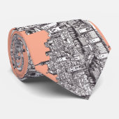 スイス北西部のバーゼル市 ネクタイ (ロール)