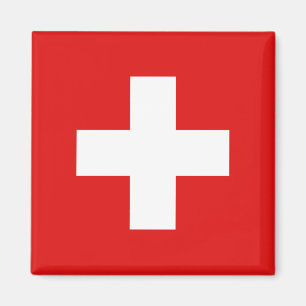スイス国旗の磁石 マグネット