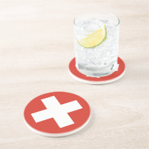 スイス国旗の電話ケース