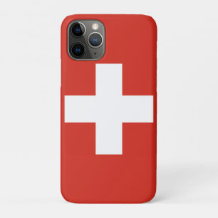 スイス国旗の電話ケース iPhone 11 PROケース