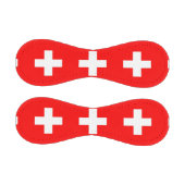 スイス国旗を持つ愛国野球 野球ボール (パネル)