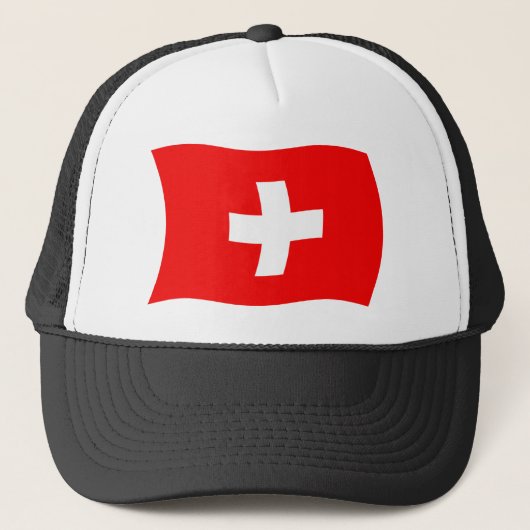 スイス国旗ハット キャップ (正面)