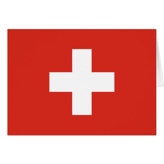 スイス国旗 (正面横)