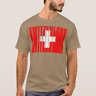 スイス国旗1 Tシャツ