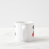 スイス国旗 エスプレッソカップ (裏面)