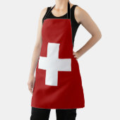 スイス国旗 エプロン (インサイチュ)