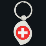 スイス国旗 キーホルダー<br><div class="desc">スイス国旗</div>