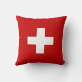 スイス国旗 クッション (裏面)