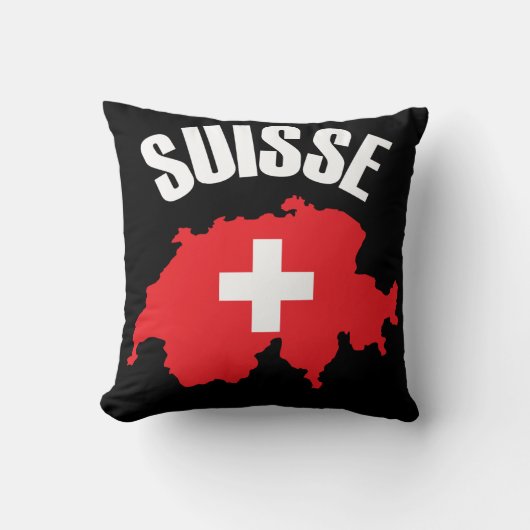 スイス国旗 クッション (正面)