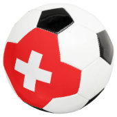 スイス国旗 サッカーボール (3/4)
