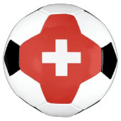 スイス国旗 サッカーボール (回転)