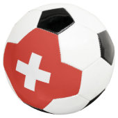 スイス国旗 サッカーボール (3/4)