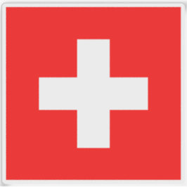 スイス国旗 シール