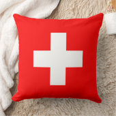 スイス国旗(スイス) クッション (ブランケット)