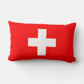 スイス国旗(スイス) ランバークッション (裏面)