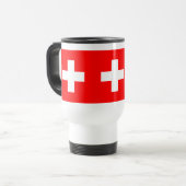 スイス国旗 スイス Schweiz トラベルマグ (正面左)
