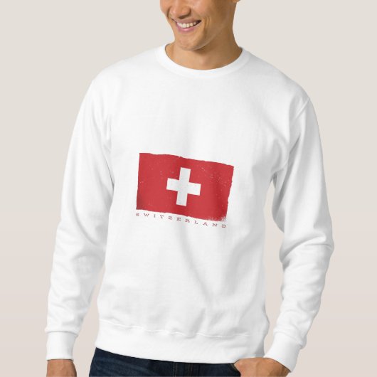 スイス国旗 スウェットシャツ (正面)