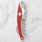 スイス国旗 ソムリエナイフ (裏面)