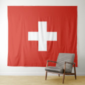 スイス国旗 タペストリー (インサイチュ(横))