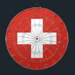 スイス国旗 ダーツボード<br><div class="desc">スイス国旗</div>