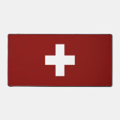スイス国旗 デスクマット (正面)