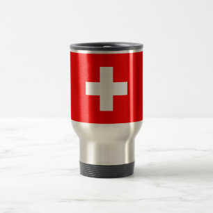 スイス国旗 トラベルマグ