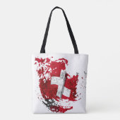 スイス国旗 トートバッグ (裏面)