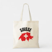 スイス国旗 トートバッグ (裏面)