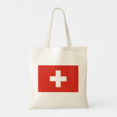スイス国旗 トートバッグ (裏面)