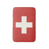 スイス国旗 バスマット (正面縦)