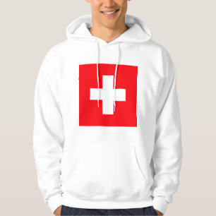 スイス国旗 パーカ