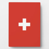 スイス国旗 フォトプラーク (正面)