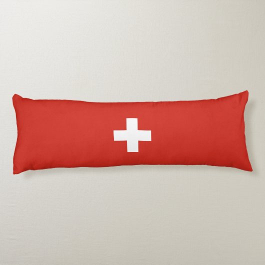 スイス国旗 ボディピロー (裏面)