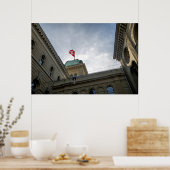 スイス国旗 ポスター (キッチン)