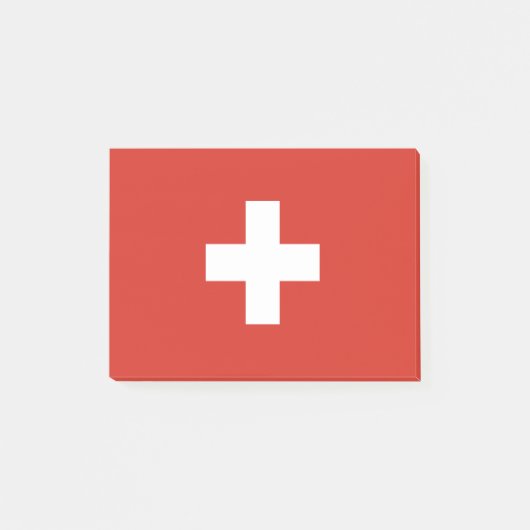 スイス国旗 ポストイット (正面)