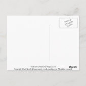 スイス国旗 ポストカード (裏面)