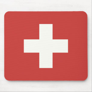 スイス国旗 マウスパッド