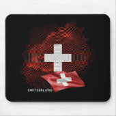スイス国旗 マウスパッド (正面)