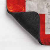 スイス国旗 マウスパッド (コーナー)