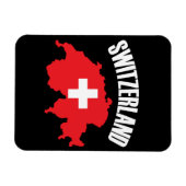 スイス国旗 マグネット (横)