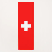 スイス国旗 ヨガマット (正面)