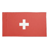 スイス国旗 枕カバー (裏面)