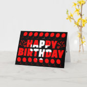 スイス国旗 誕生日おめでとう カード (黄色い花)