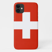 スイス国旗 Case-Mate iPhoneケース (裏面)