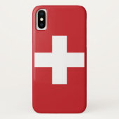 スイス国旗 Case-Mate iPhoneケース (裏面)
