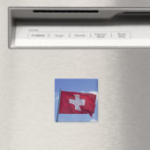 スイス国旗 RF) マグネット (インサイチュ (食洗機))