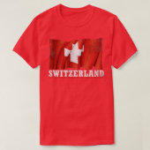 スイス国旗 Tシャツ (デザイン正面)