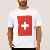 スイス国旗 Tシャツ (正面)
