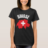 スイス国旗 Tシャツ (正面)